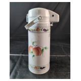 Vintage Fruit Design Airpot Beverage