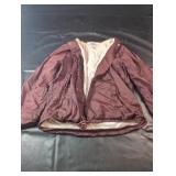 Burgundy Sears Wearmaster jacket, regular size.