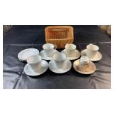 Collection of fine china featuring Elizabethan