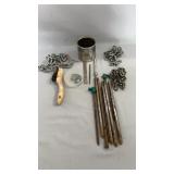 Collection of mixed workshop hardware featuring