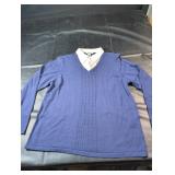 Men's Large Alia Layered Sweater