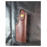 Brown Leather HolsterBrown leather holster with