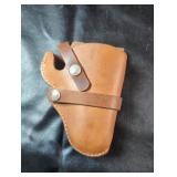 Hunter Leather HolsterBrown Hunter leather