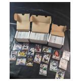 Boxes of Soccer, Hockey & Baseball Trading