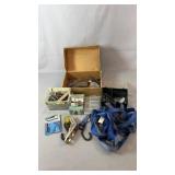 Mixed hardware including hinges, screws, nails,