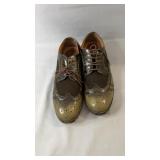Pair of Armani Jeans wingtip lace-up shoes