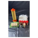 Toothpick dispensers and containers with a large