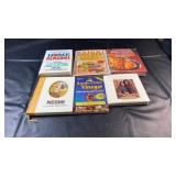 Six books featuring Weight Watchers recipes,