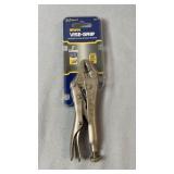 Irwin Vise-Grip 5-inch curved-jaw locking pliers,