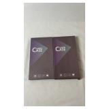 Two Luxeon protective phone cases. Packaging