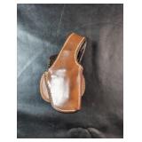 Brown Leather HolsterBrown leather holster with