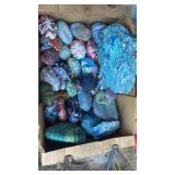 Assorted Hand-Painted Decorative Stones & Rock