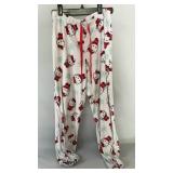 Hello Kitty fleece pajama bottoms, size small.