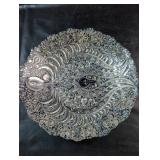Silver Tone Decorative Metal BowlDecorative