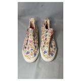 Pair of Blowfish Malibu slip-on canvas shoes with