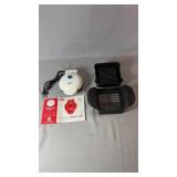 Dash Mini Maker Griddle with instruction manual,