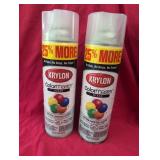 Krylon Colormaster Clear Spray FinishTwo cans