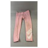 Nike active leggings, size 6X (67). Light pink