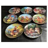 Collection of eight M.J. Hummel decorative