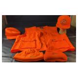 High-visibility hunter orange collection