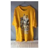 Yellow TRï¿½V T-shirt featuring a Black History