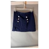 Blue Spirit short skirt, size medium, with