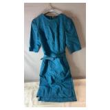 Blue Aljean dress, possibly size small to medium,