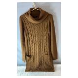 Brown Lily Morgan turtleneck sweater, size