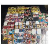 Large hockey card collection featuring many named