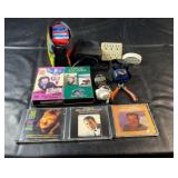 Mixed collection featuring country music CDs