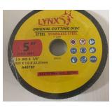 Sealed bundle of Lynx 5-inch cutting discs for
