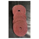 Collection of 15 round abrasive sanding discs