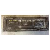Heavy-duty military metal ammunition/storage case