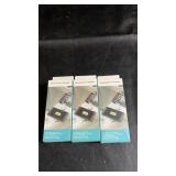 Three Bluetooth car chargers with dual USB ports,