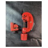 Mastercraft Pipe & Tubing CuttersTwo red pipe