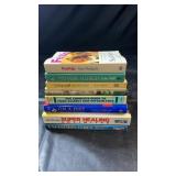 Nine books covering allergies, food intolerance,