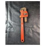 14' Pipe Wrench14-inch red adjustable pipe