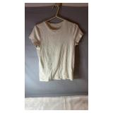 White Joe Fresh short-sleeve T-shirt, size Large,