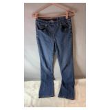 Blue denim Marie Claire stretch jeans, possibly