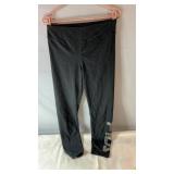 Black FILA leggings, size Medium, with wide