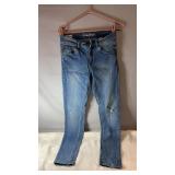 Blue denim Jeaniologie jeans, size 6, with