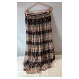 XXI long flowing maxi skirt in size small with an