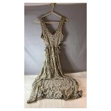 Lily Morgan sleeveless maxi dress in size medium