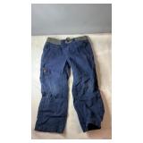 Joe Fresh blue toddler pants with ribbed