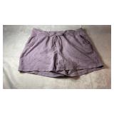 Cool brand lavender shorts with drawstring waist