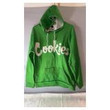 Bright green Cookies pullover hoodie, possibly
