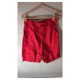 Red shorts by The Play with elastic waistband,