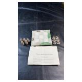 Decorative Ken Feathers golf-themed checkers and