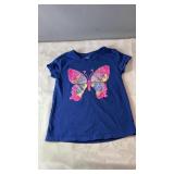 Bella Birdie blue short sleeve T-shirt, size