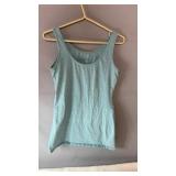 Light blue Tattoo Essentials sleeveless tank top,